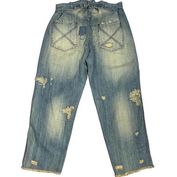 MAGNOLIA PEARL 213 MINER DENIM JEANS OSFM NWT - Picture 4 of 10